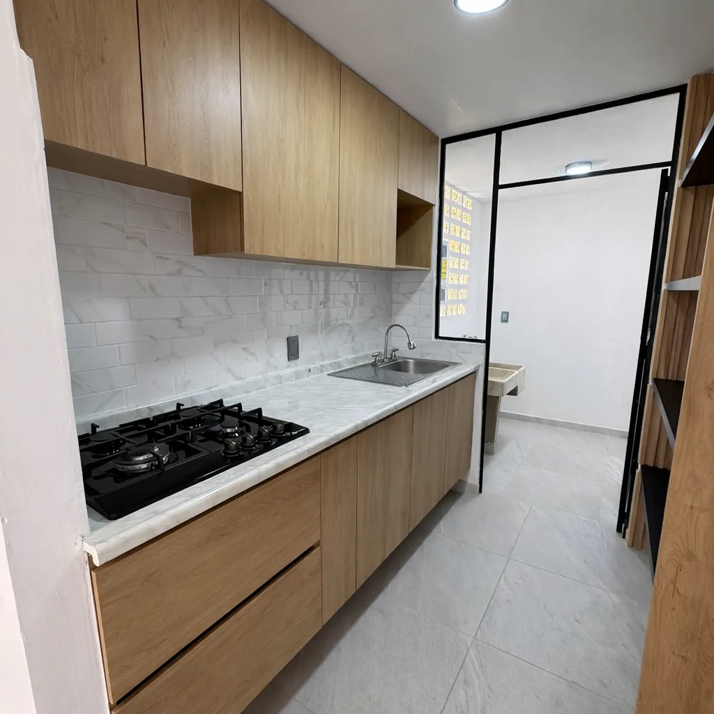 Departamento remodelado en venta en FOVISSSTE Estadio, Guadalajara · fotografía 1